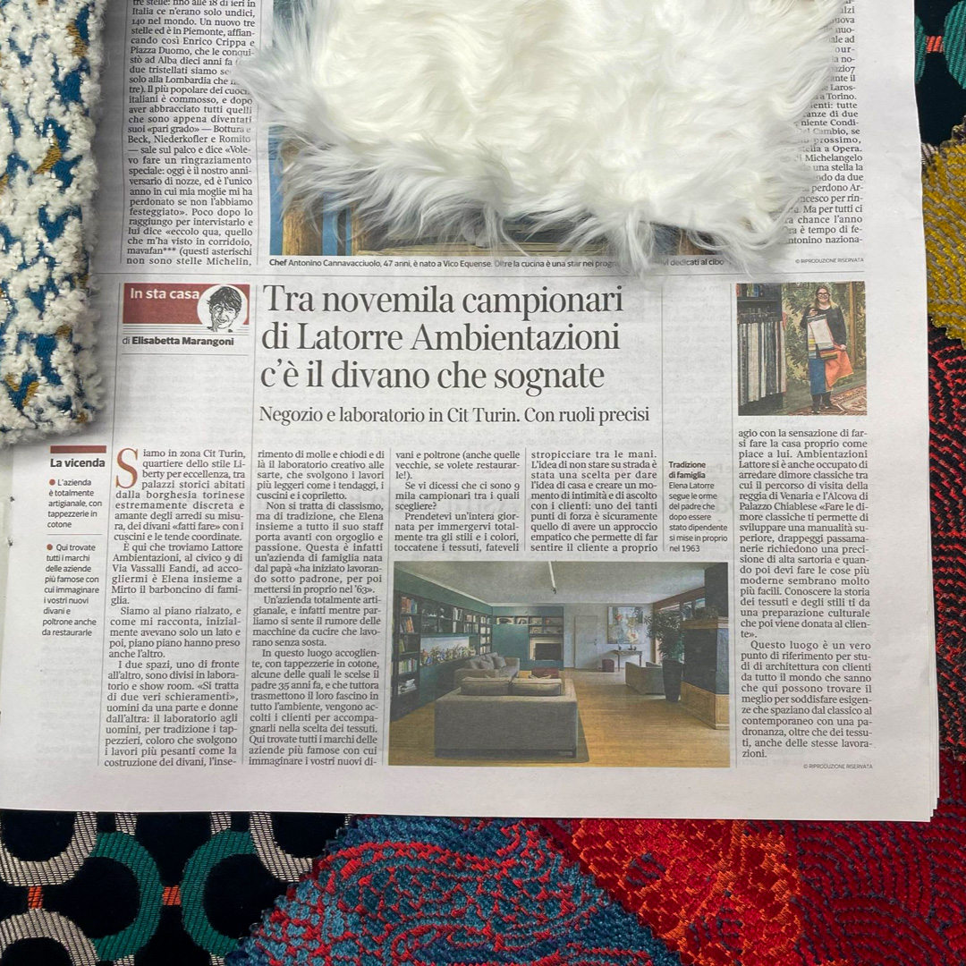 Articolo Corriere Torino