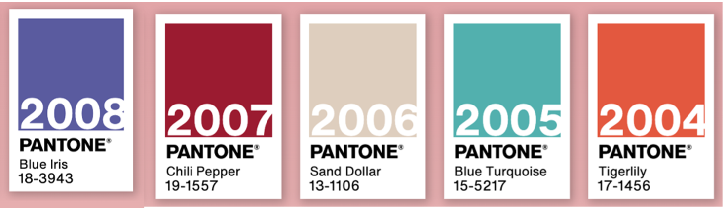 Pantone 2004_2008